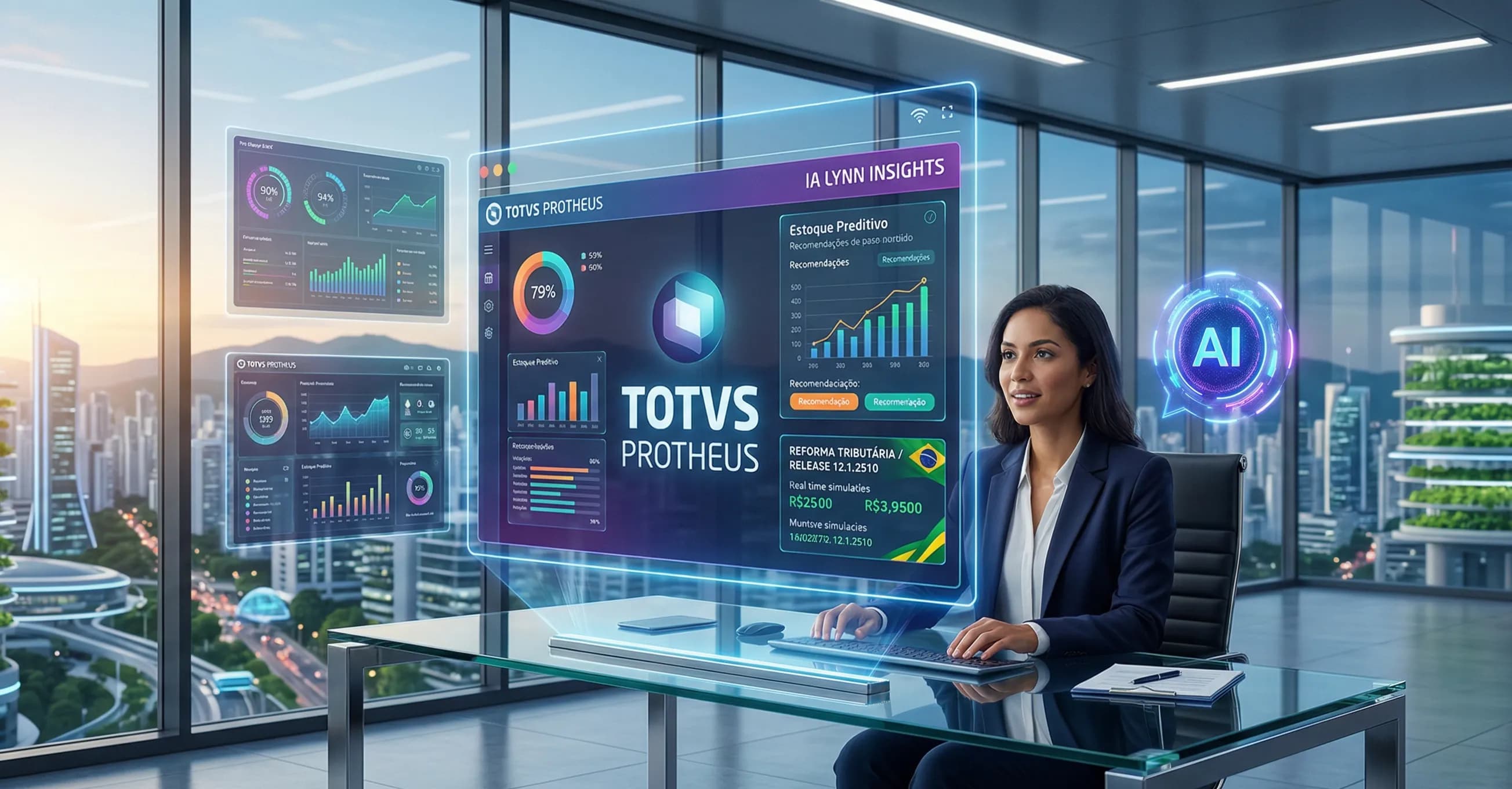 A Revolução do TOTVS Protheus em 2026: IA Nativa com LYNN e a Nova Era Fiscal